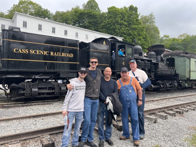 Fathers, Sons and Grandsons Share Passion for the Rails